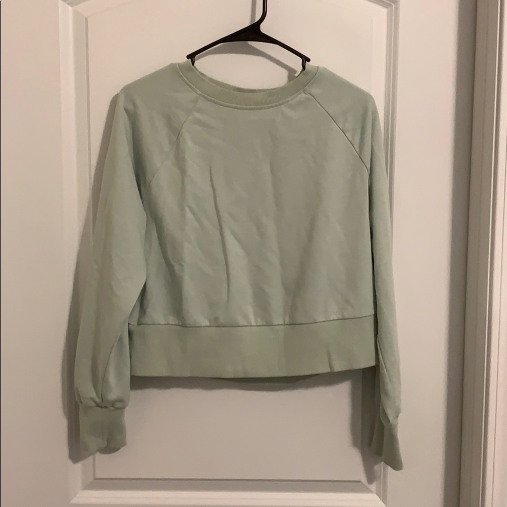 Slightly cropped sweater